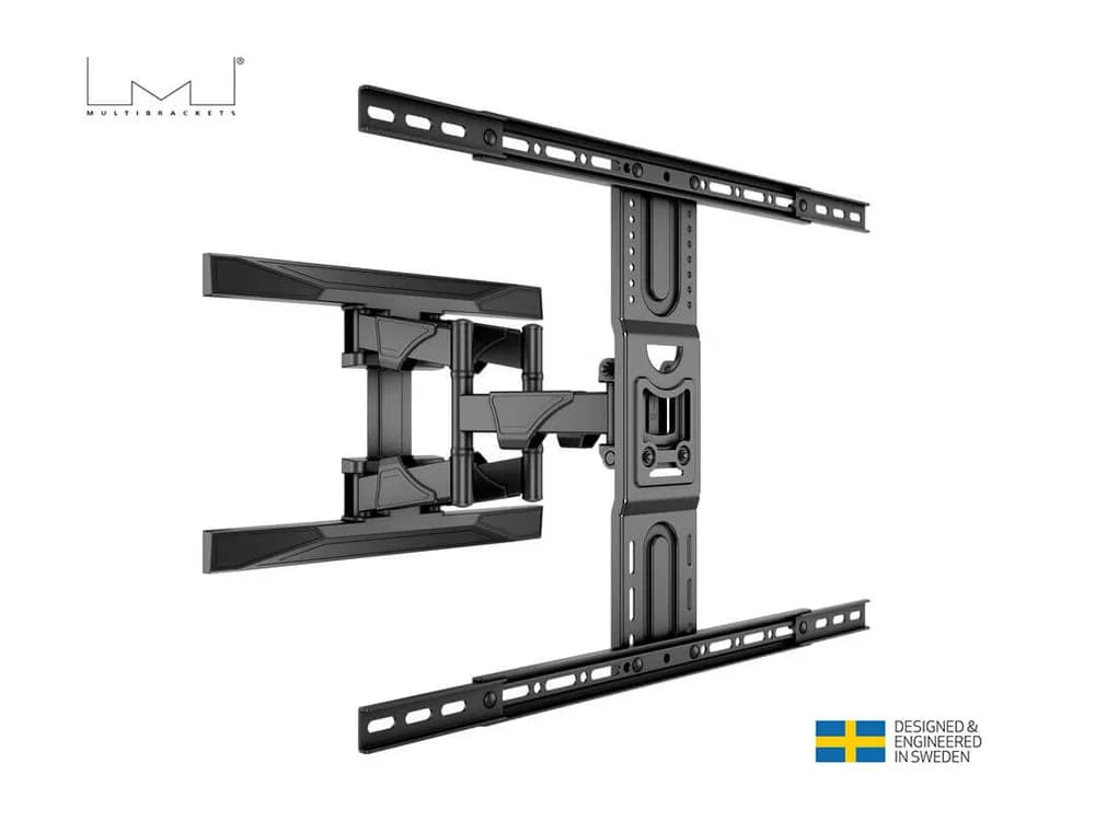 Suport TV de perete Flexarm Full Motion Multibrackets MB-0402, 40" -75", max.45 kg, negru