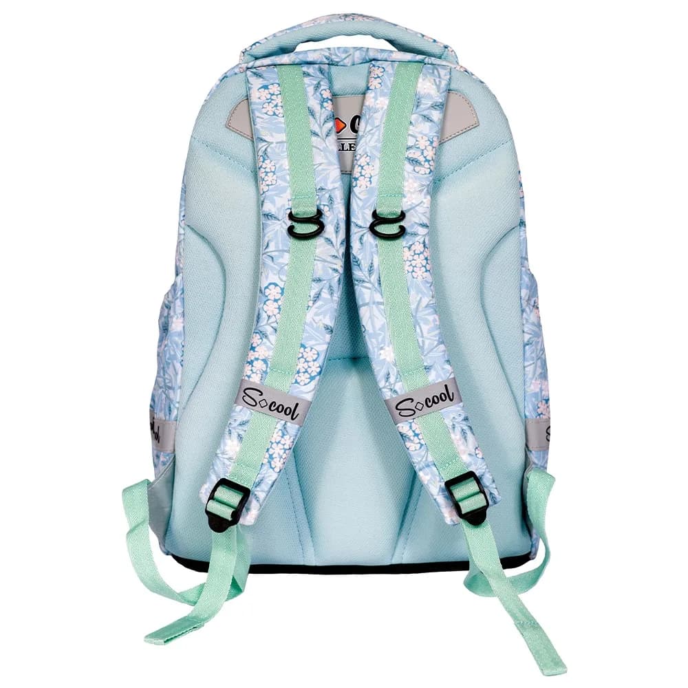 Ghiozdan anatomic, compartiment laptop, 41x28x21 cm, light WILD BEAUTY - S-COOL — miniatură