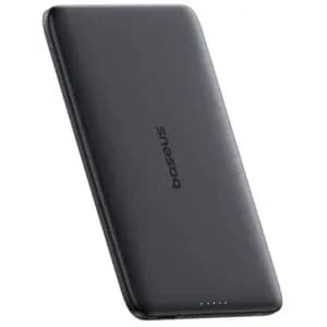 POWER BANK Baseus PicoGo AM41 Cardtype Magnetic Wireless, capacitate 5000mAh 20W, 1 x USB Type-C, include cablu USB Type-C la USB Type-C 30cm, metalic, negru "P1007680C123-00" - 6932172690670