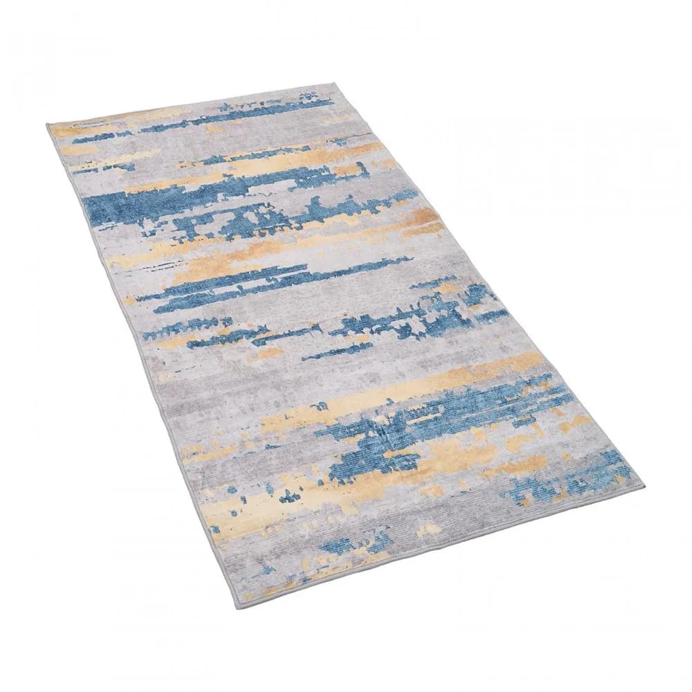 Covor printat, LUNA 70x140 cm, lavabil cu spate antialunecare, inaltime fir 3mm — miniatură