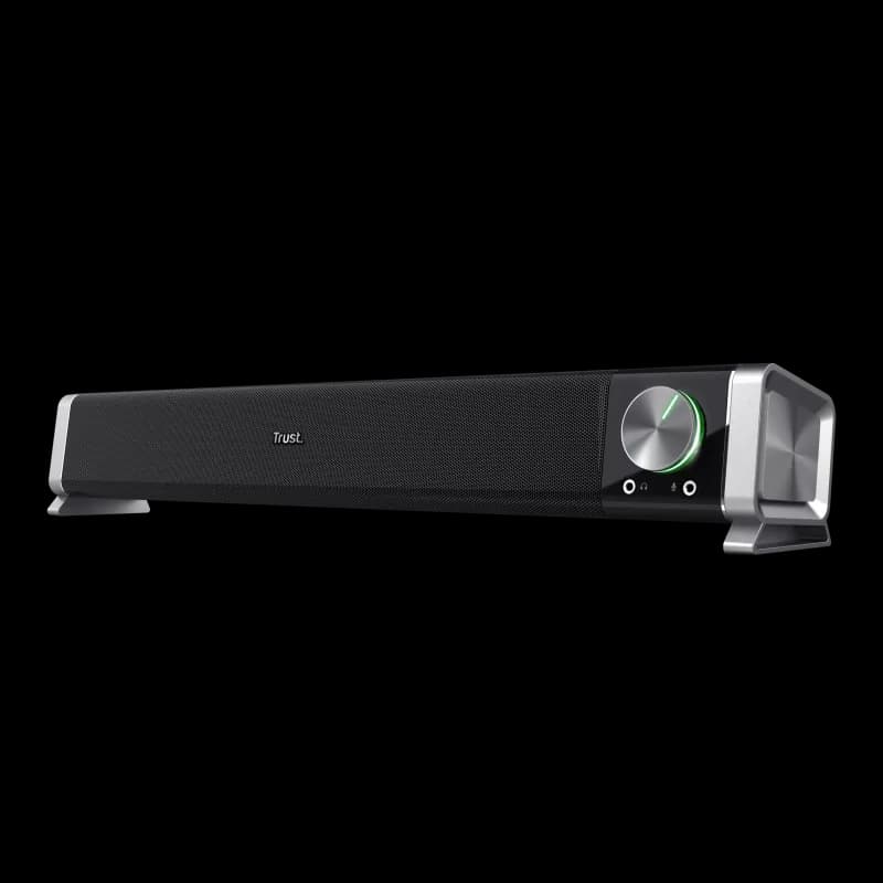 Soundbar Trust Asto, putere maxima 12W, frecventa raspuns 20 Hz, 20.000 Hz, negru