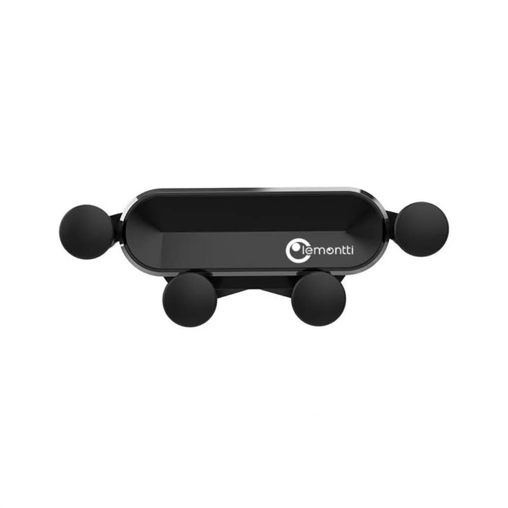 Lemontti Suport Auto Gravity Balance, prindere la sistemul de ventilatie, Negru — miniatură