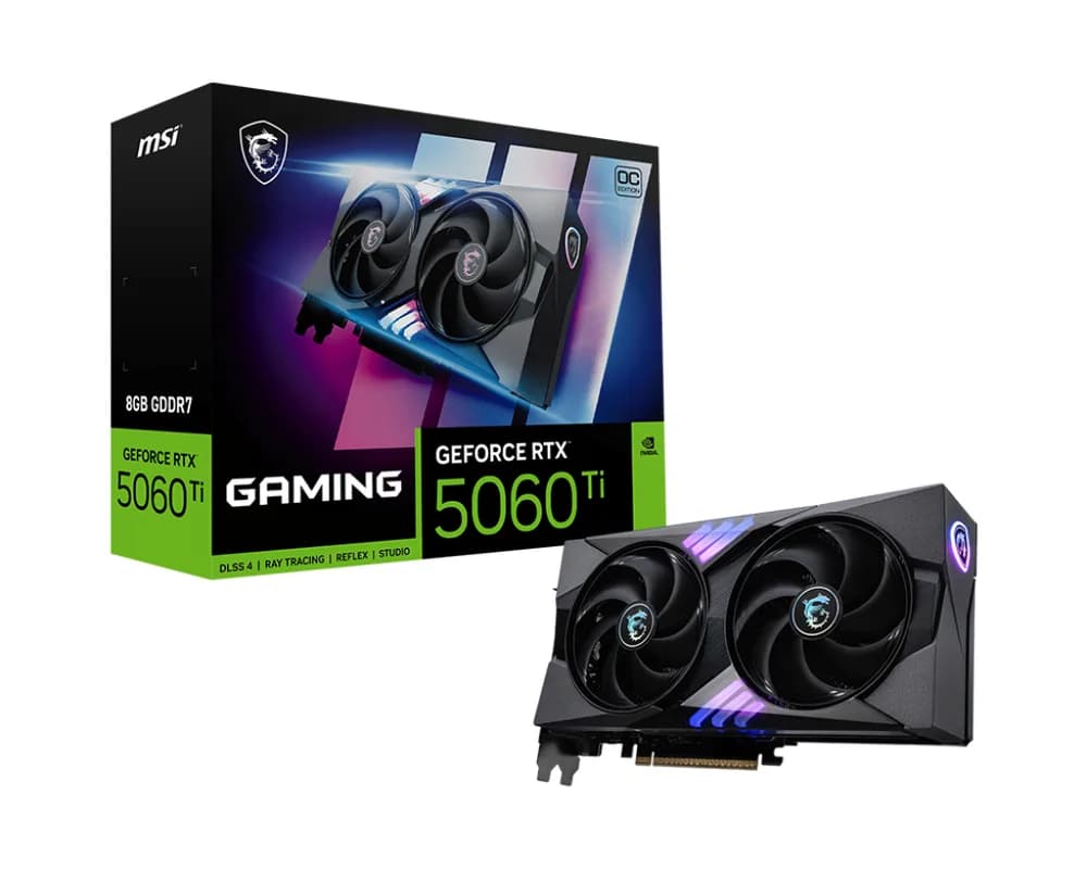 MSI GeForce RTX 5060 Ti 8G GAMING OC "GeForce RTX 5060 Ti 8G GAMING OC"