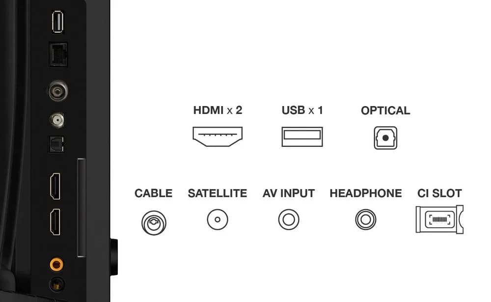 Televizor TCL QLED 32V4C, 80 cm, Smart Google TV, HD — miniatură