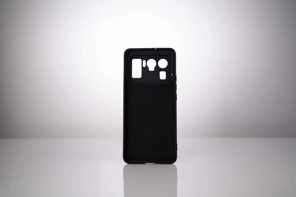 Husa Xiaomi Mi 11 Ultra 5G Spacer, negru, grosime 2mm, material flexibil silicon + interior cu microfibra "SPPC-XI-MI-11U5G-SLK" — miniatură