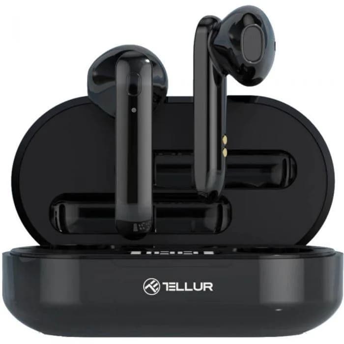 Casti In-ear Tellur TLL511401, Wireless, Negru — miniatură