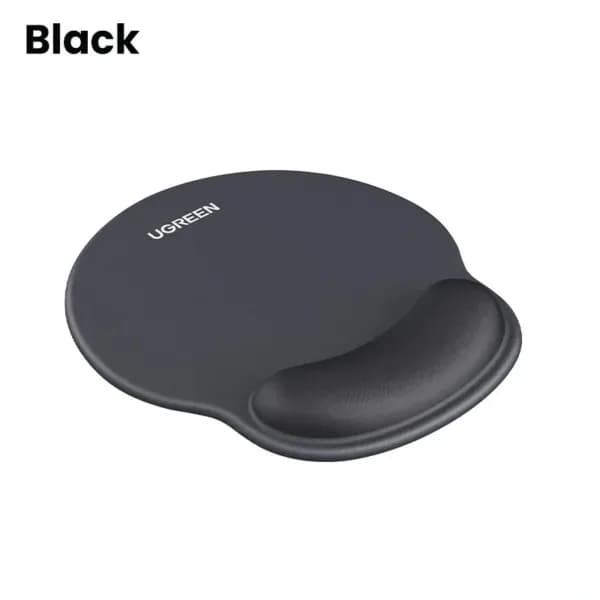 MousePAD Ugreen, "LP668" cauciuc si material textil, suport incheietura cu gel, 220 x 245 x 5 mm, negru, "25245" - 6941876222452
