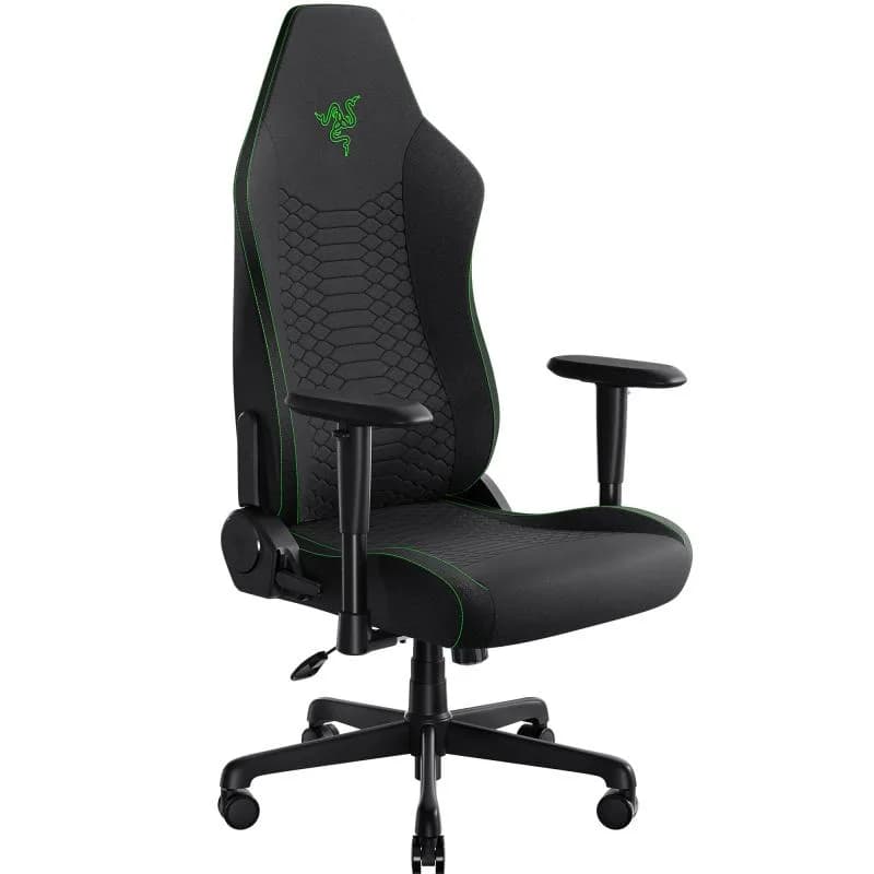 Scaun Razer Iskur V2 X, tip spuma spumă turnată PU, suport lombar integrat, tetieră reglabilă, cotiere 2D, clasa de ridicare pe gaz 4, negrugreutate maxima suportata 136 kg, negru