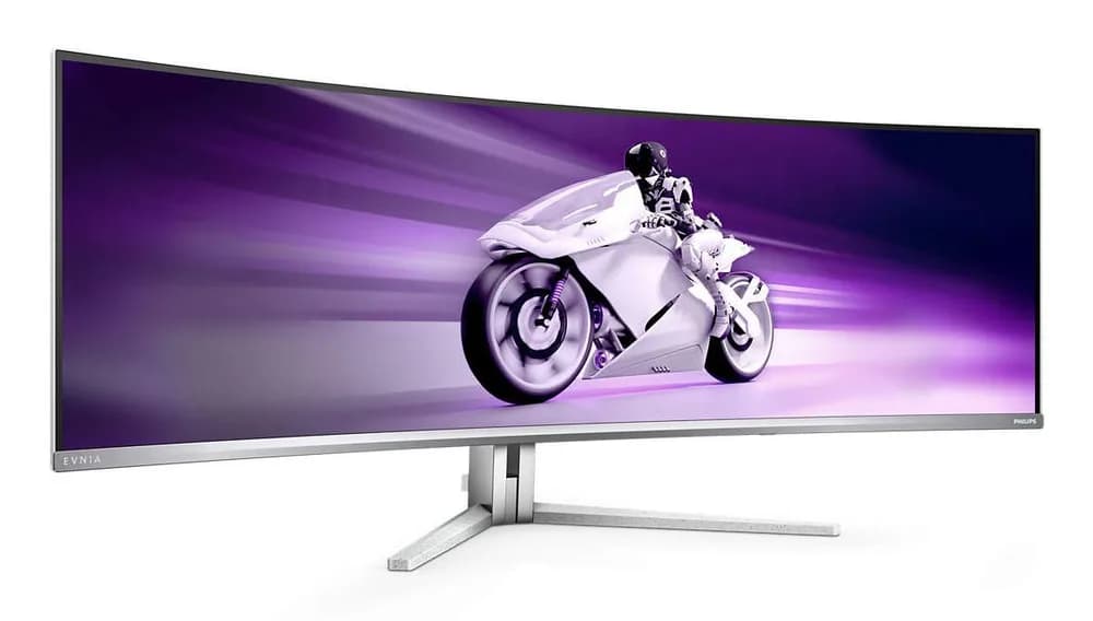 Monitor Consumer Philips 49M2C8900L/00, 49", 5120 x 1440 pixeli, White — miniatură