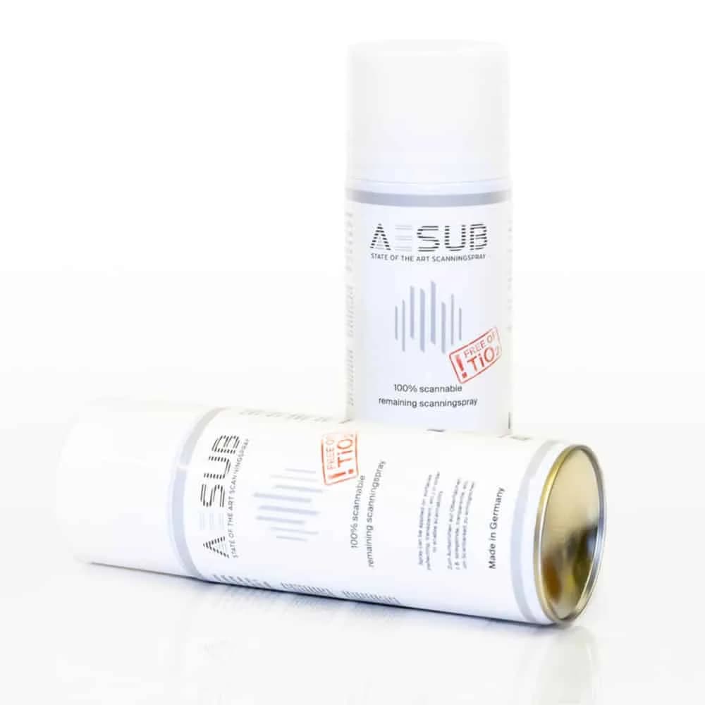 Spray pentru scanare 3D AESUB White – - 400 ml — miniatură