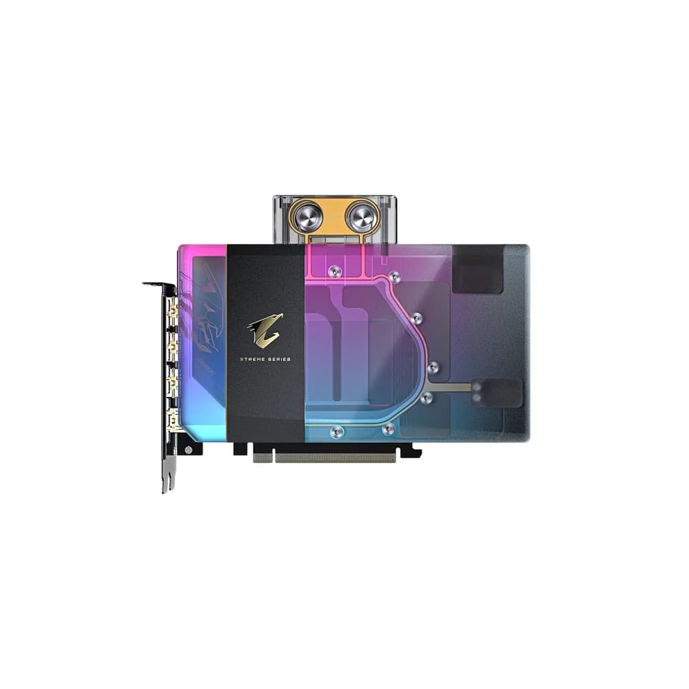 VGA PCIE16 RTX5080 16GB GDDR7/N5080AORUSX WB-16GD GIGABYTE "GV-N5080AORUSX WB-16GD 1.0" — miniatură
