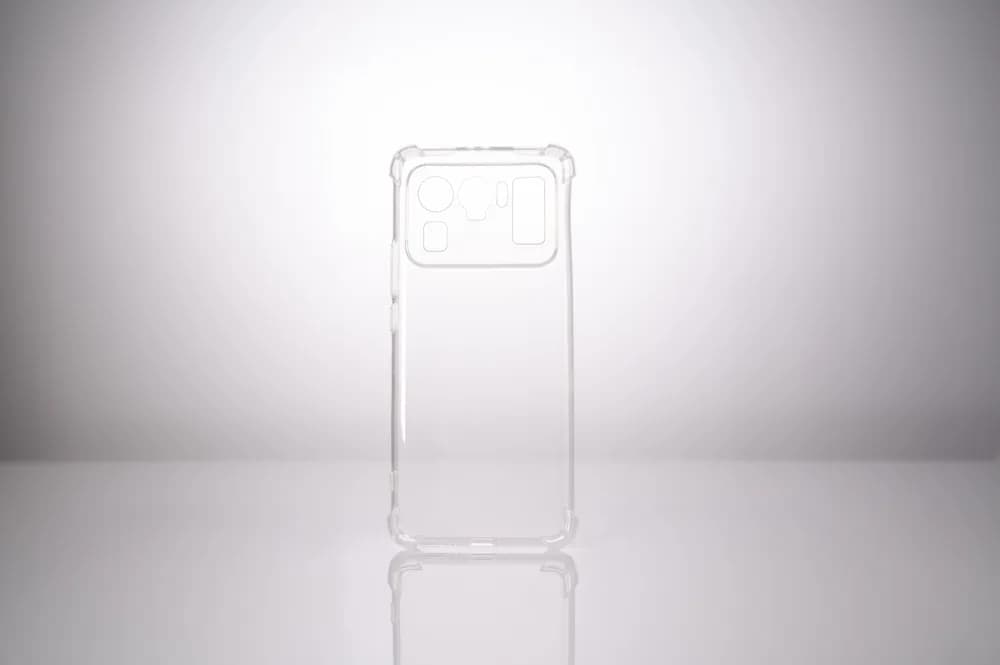 Husa Xiaomi Mi 11 Ultra 5G Spacer, transparenta, grosime 1.5mm, protectie suplimentara antisoc la colturi, material flexibil TPU "SPPC-XI-MI-11U5G-CLR" — miniatură