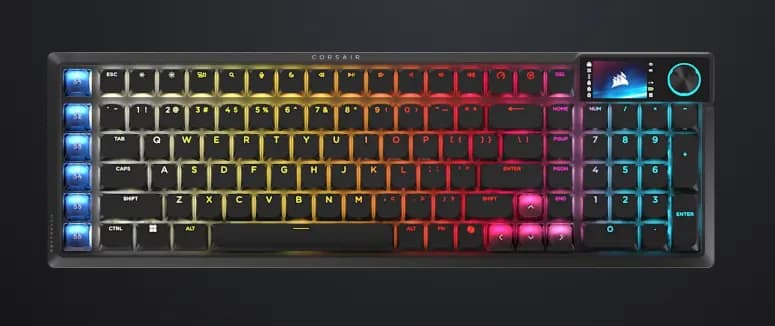 Tastatura Mecanica Gaming CORSAIR VANGUARD AIR 99, RGB, USB, Negru