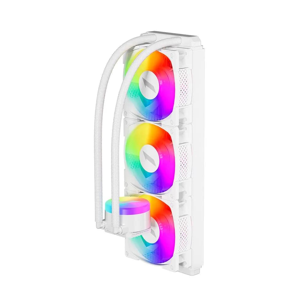 Cooler Procesor 1STPLAYER THUNDERSTORM TS2 360, Aer, 12 cm, 3 ventilatoare, aRGB — miniatură
