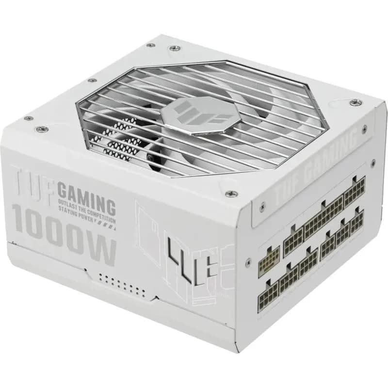 SURSA ASUS TUF GAMING 1000W WHITE "TUF-GAMING-1000G-WHITE" — miniatură