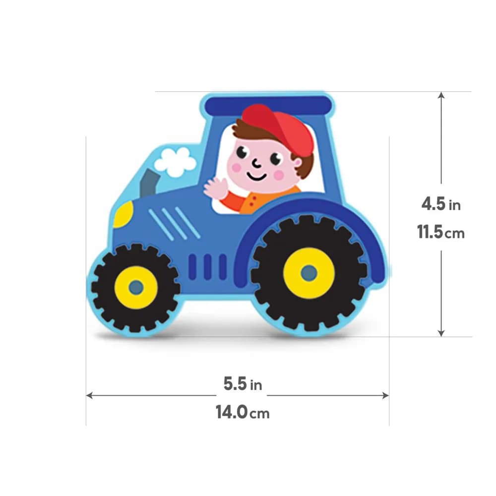 SET ANIMALE LA FERMA, JUCARIE LEMN — miniatură