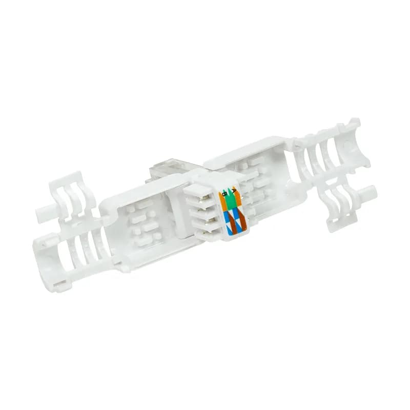 MUFA Logilink RJ45 pt. cablu UTP, Cat.6A, modulara, alb "MP0028" — miniatură