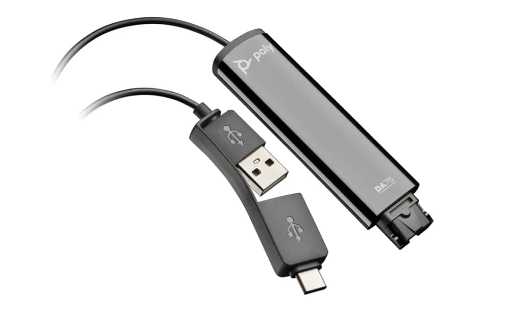 Casti HP DA75, Wired, Negru