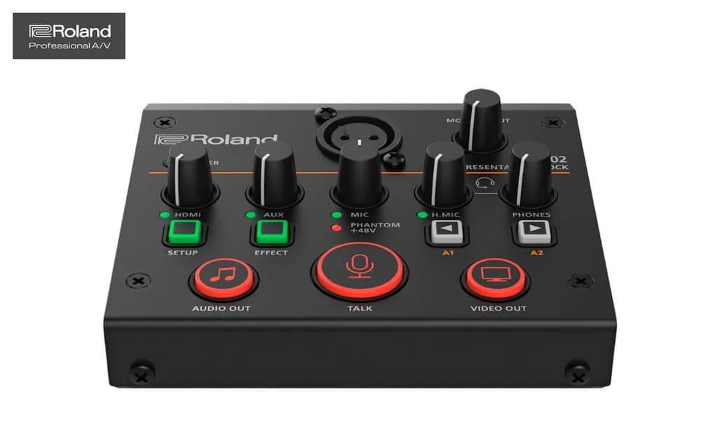 Roland UVC-02, Dispozitiv de captura HDMI,USB 3.0, Multi-Format, sunet XLR, productie video&audio LIVE