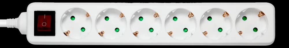 Accesoriu imprimantă 3D Deltaco 6 Socket Power Strip
