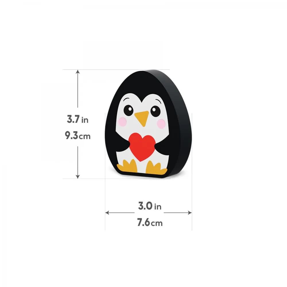 PANDA ȘI PRIETENII SAI, JUCARIE LEMN — miniatură