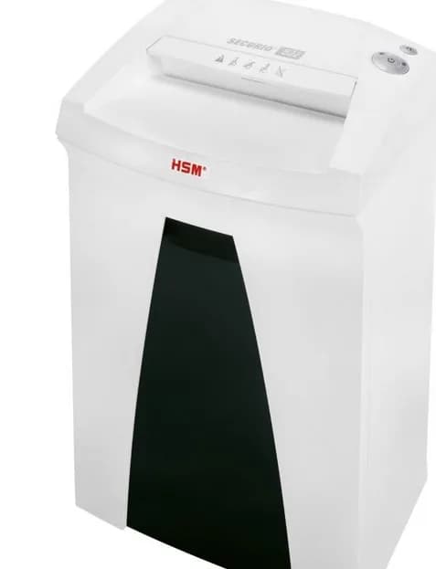 Distrugator documente manual HSM Securio B22, 9-11 coli, cross cut (3,9 x 30mm), securitate 4 "H-1833121" — miniatură