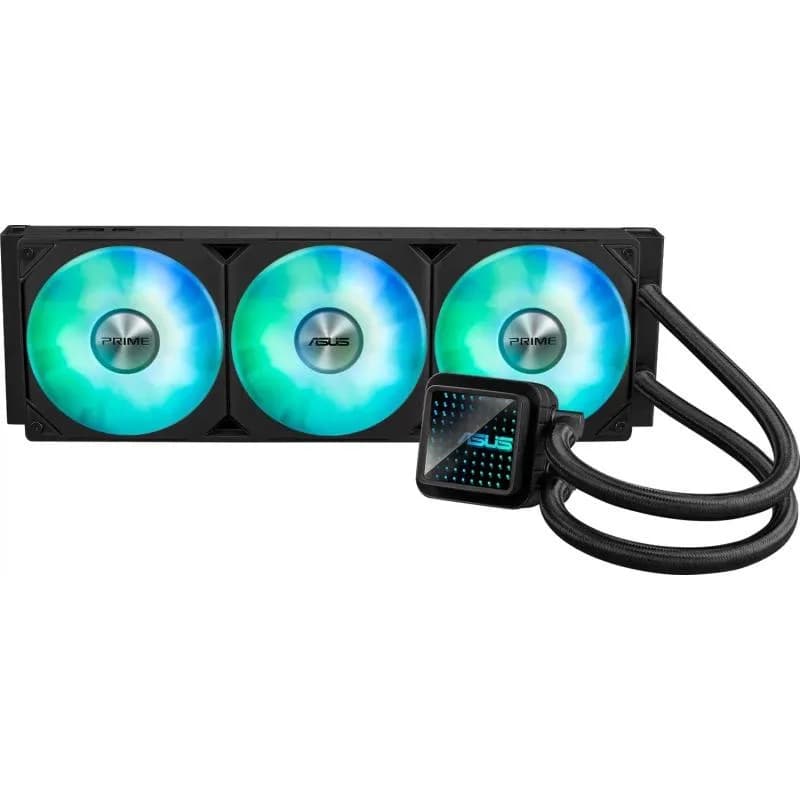Cooler Procesor ASUS Prime LC 360 ARGB, Lichid, 12 cm, 3 ventilatoare, aRGB — miniatură