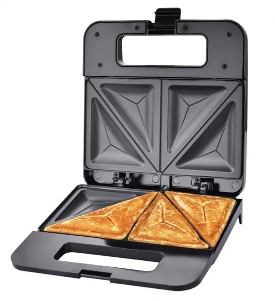 Prajitor de paine tip Sandwich maker Esperanza Parmigiano EKT010 1000W Negru "EKT010" — miniatură