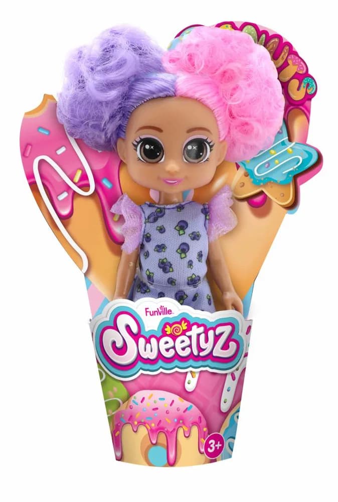 MINI PAPUSA IN CON, SWEETYZ, DIVERSE MODELE, 12 CM — miniatură