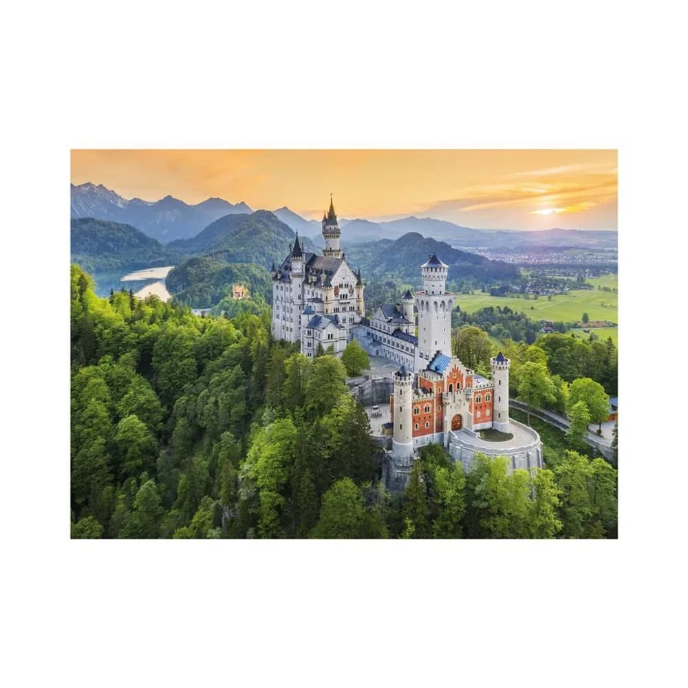 Puzzle 1000 piese, Castelul Neuschwanstein - DINO TOYS — miniatură