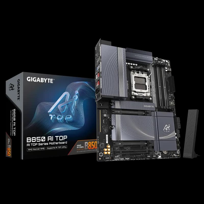 Placa de baza Gigabyte B850 AI TOP, Socket AM5, DDR5, ATX