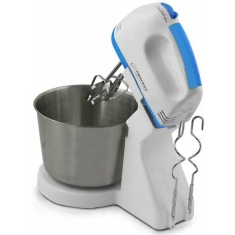Mixer cu bol Esperanza Biscotti EKM019WB 150W 2.5l Alb/Albastru "EKM019WB"