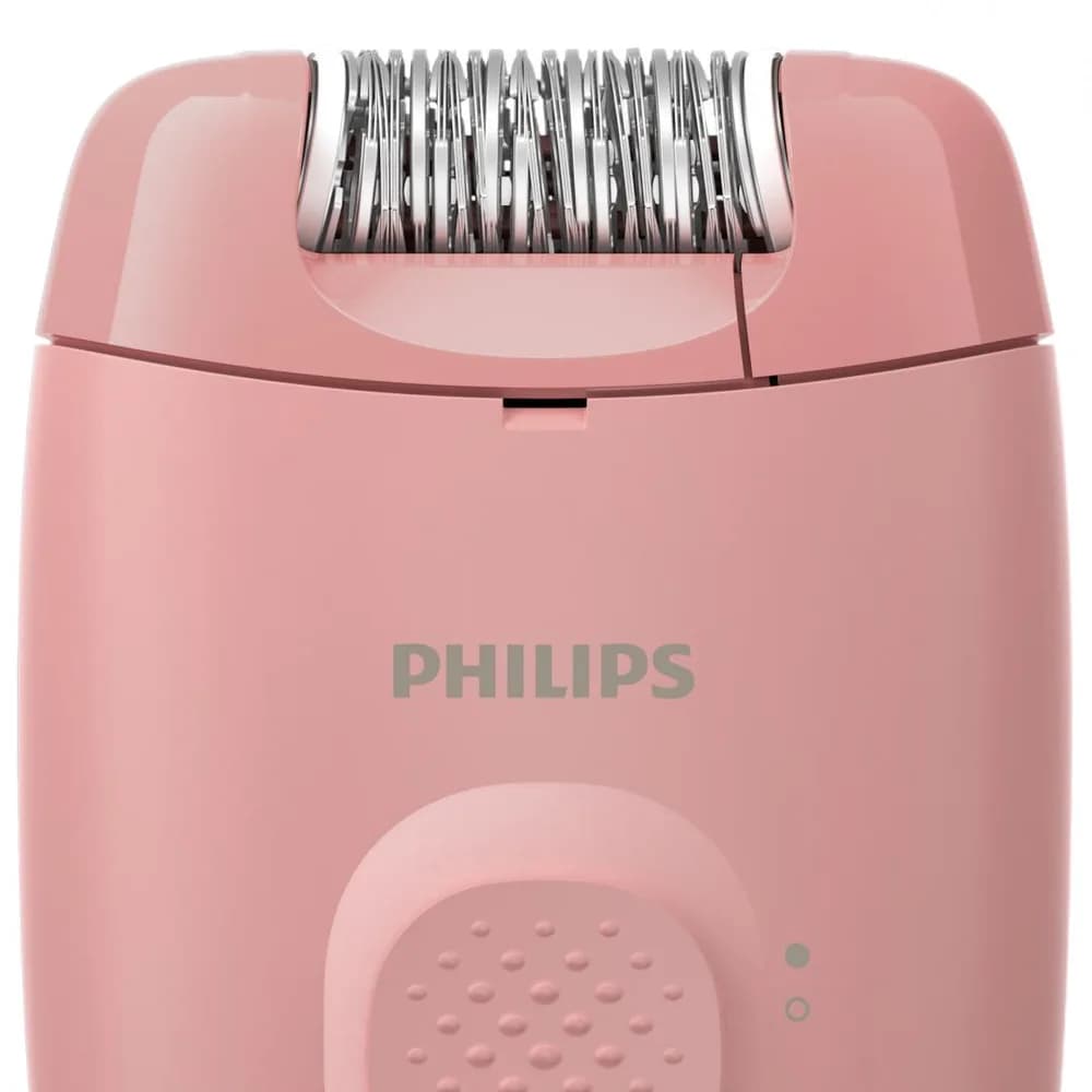 Epilator cu fir PHILIPS Seria 2000 BRE227/00, 1 viteza, 2 accesorii, Retea, Corai, L x A x I (mm) 110x40x145 — miniatură