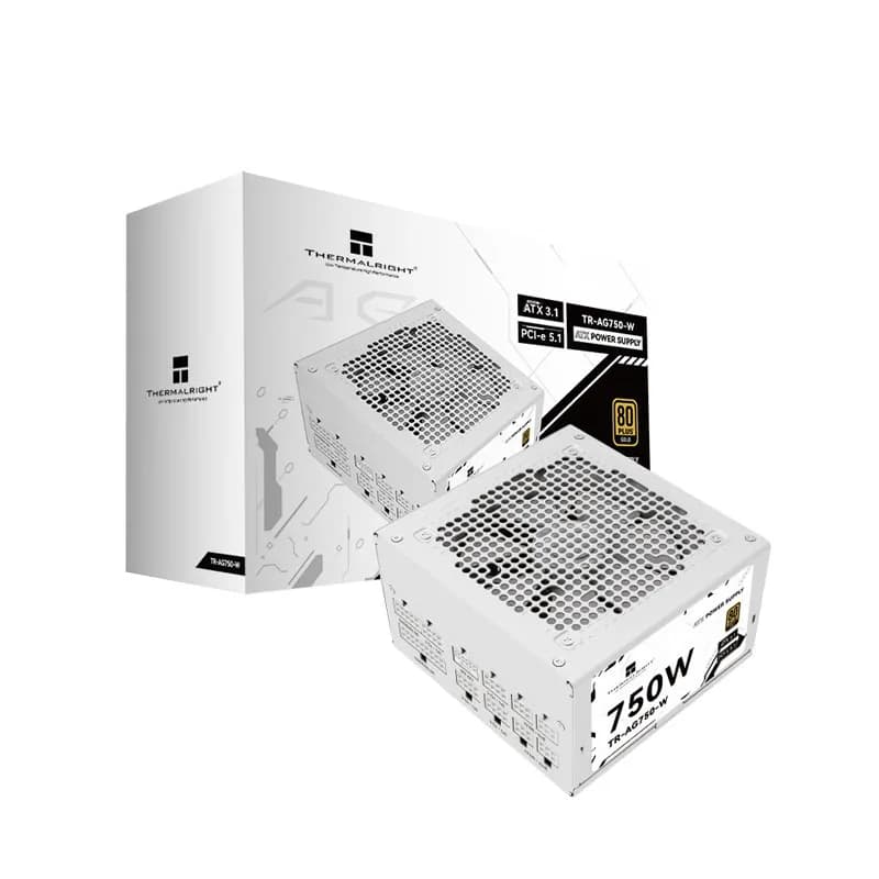 SURSA Thermalright "TR-AG 750", 750W, certificare 80 Plus Gold, modular, fan 120mm, alb, "TR-AG 750-W"