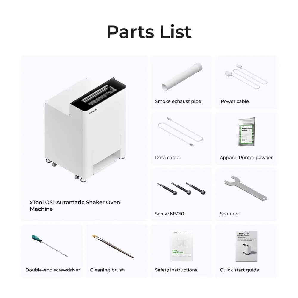 Accesoriu gravator laser xTool Automatic Shaker Oven Machine — miniatură