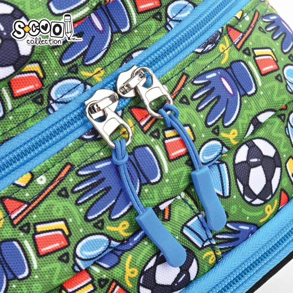 Ghiozdan gradinita, 34x23x14 cm, GOAL - S-COOL — miniatură