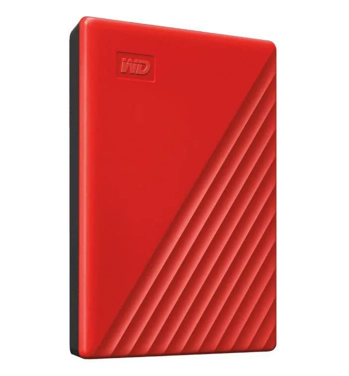 HDD Extern WD My Passport, 2TB, 2.5", Rosu, USB 3.2 — miniatură