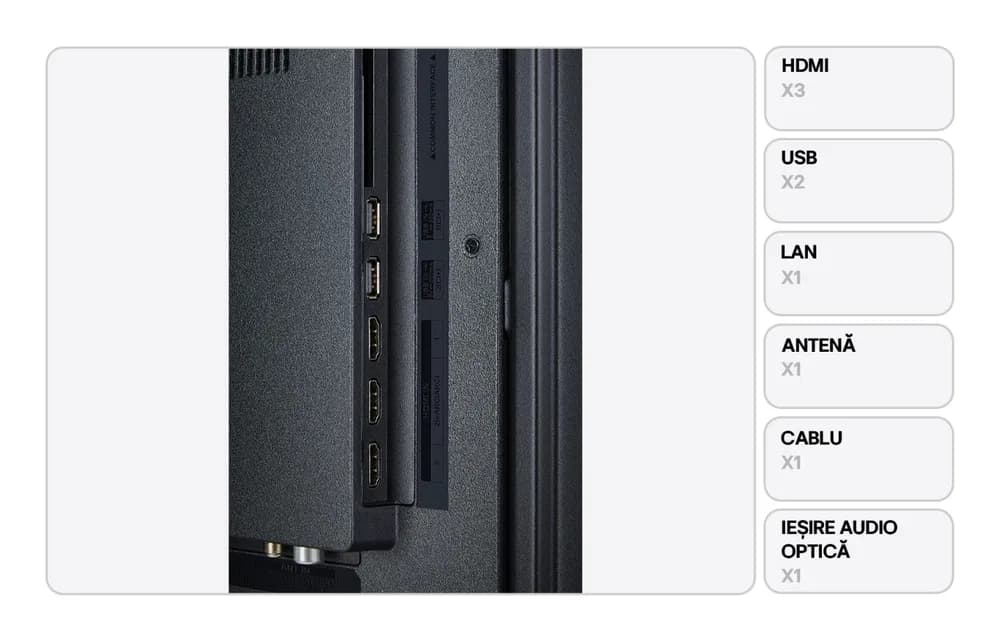 Smart TV 43UA73003LA Seria UA73 108cm 4K UHD HDR "43UA73003LA" — miniatură