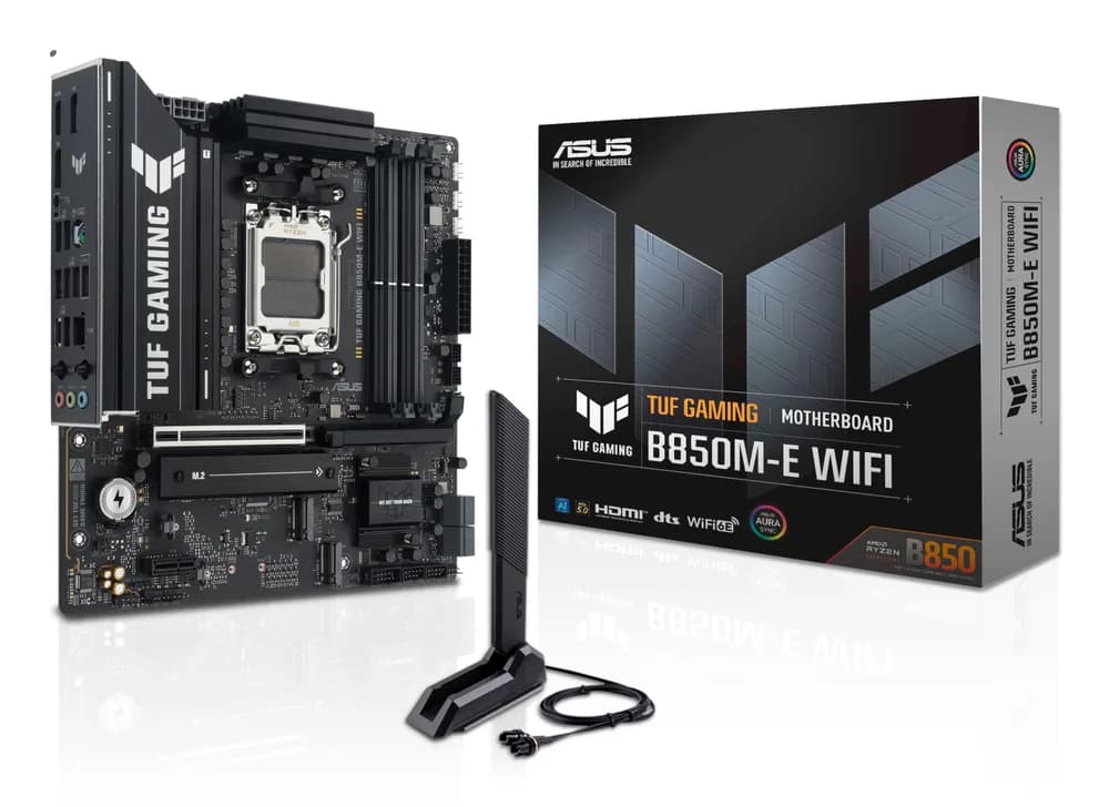 Placa de baza Asus TUF GAMING B850M-E WIFI, AM5, DDR5, BT 5.3, ATX "TUF GAMING B850M-E WIFI"