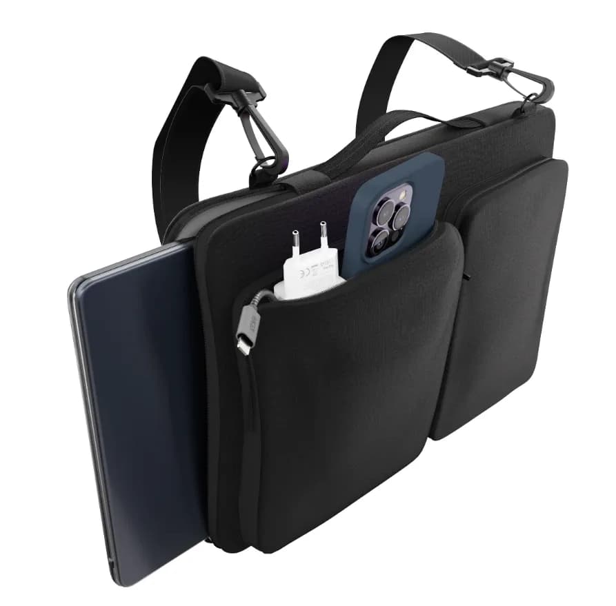 Geanta neagra de umar compatibilia cu MacBook Pro 16" 2023/ 2022/ 2021/ 2020/2019