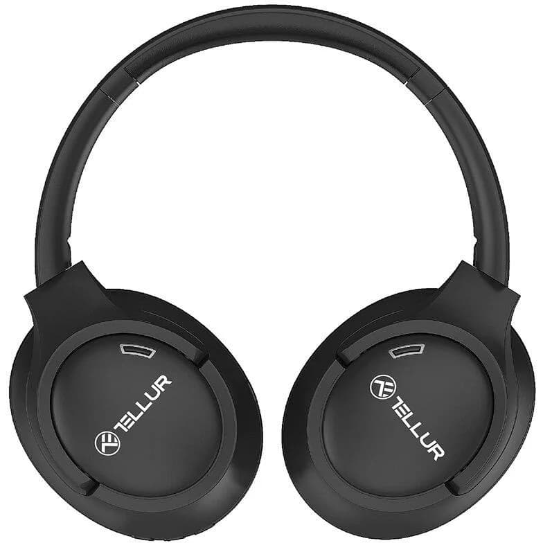 Casti Over-ear Tellur Vibe, Wireless, noise-canceling, Negru — miniatură