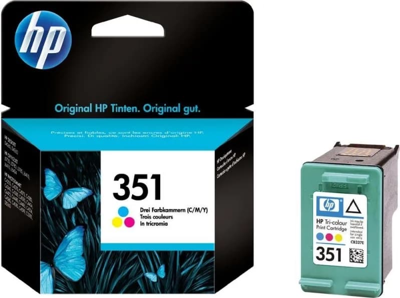 Cartus Cerneala Original HP Color, nr.351, pentru DJ D4260|4360|J5730|5780|6480|PS C4205|4272|4280|4480|5280, "CB337EE"