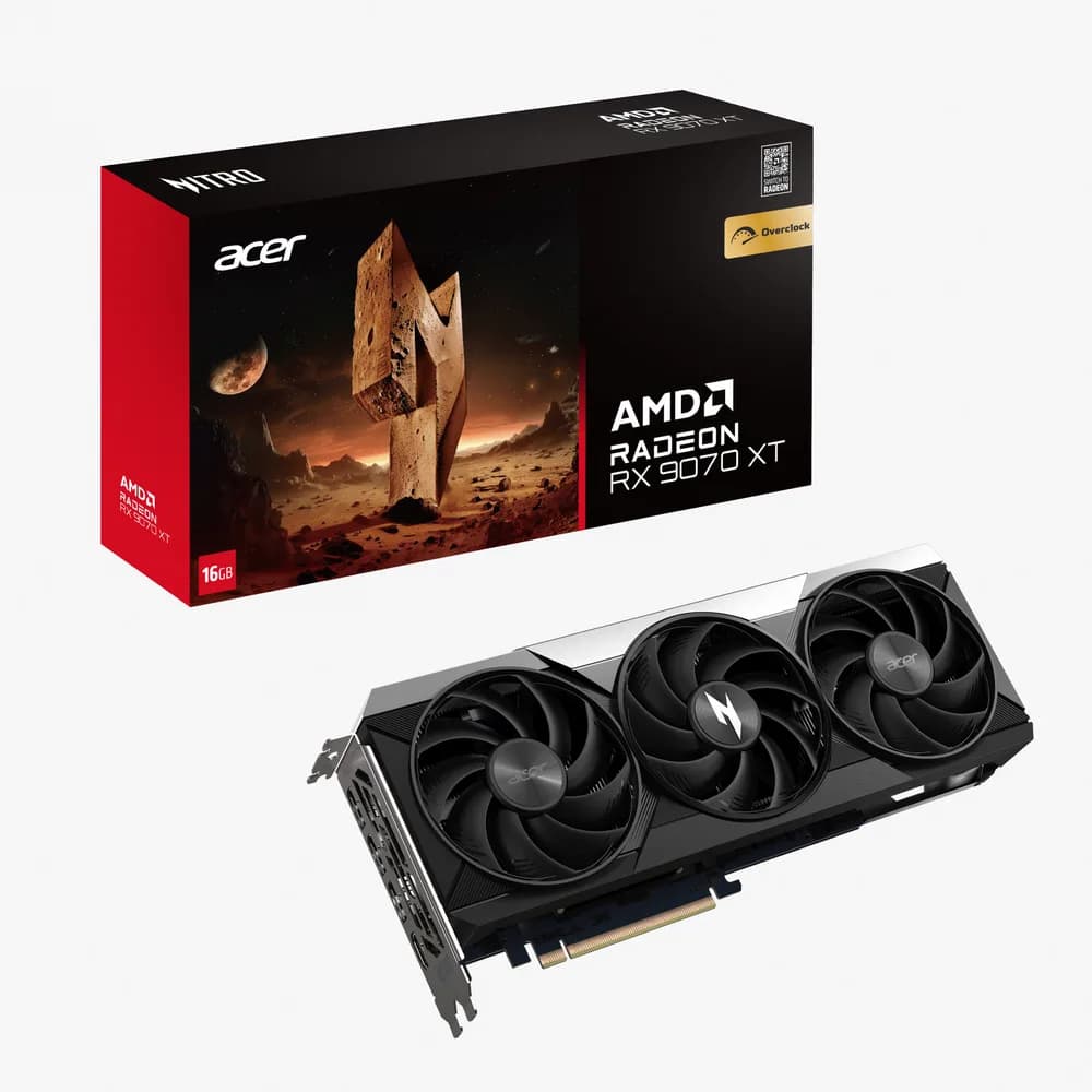 Acer Nitro AMD Radeon RX 9070 XT OC 16GB GDDR6 "DP.Z4DWW.P01"