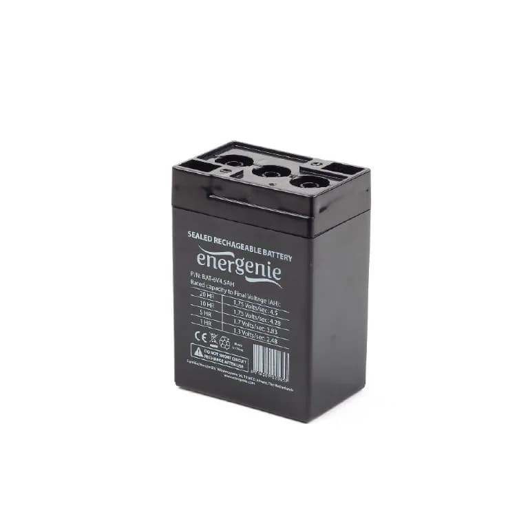ACUMULATOR UPS GEMBIRD 6V / 4.5Ah, terminal F1(T1), dimensiuni: 70x47x101mm, inaltime+terminal: 106mm, "BAT-6V4.5AH"