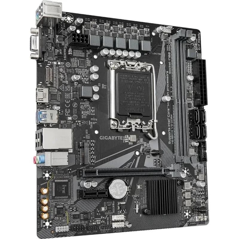 Placa de baza Gigabyte H610M H V3, LGA 1700, DDR4, Micro-ATX — miniatură