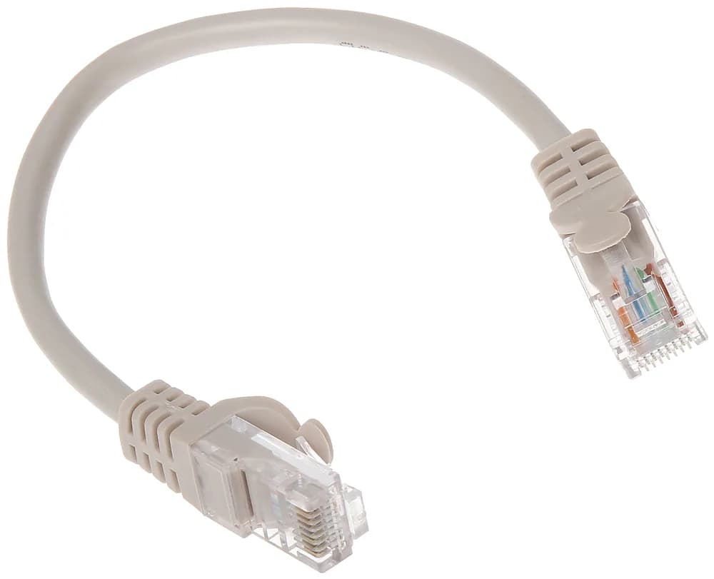 PATCH CORD UTP SPACER Cat6, cupru-aluminiu, 0.25 m, alb, AWG26, "SPPC-UTP-CAT6-0.25M"