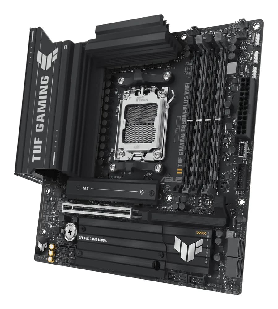 Placa de baza ASUS TUF GAMING B850M-PLUS WIFI AMD B850 Socket AM5 micro ATX "90MB1IY0-M0EAY0" — miniatură
