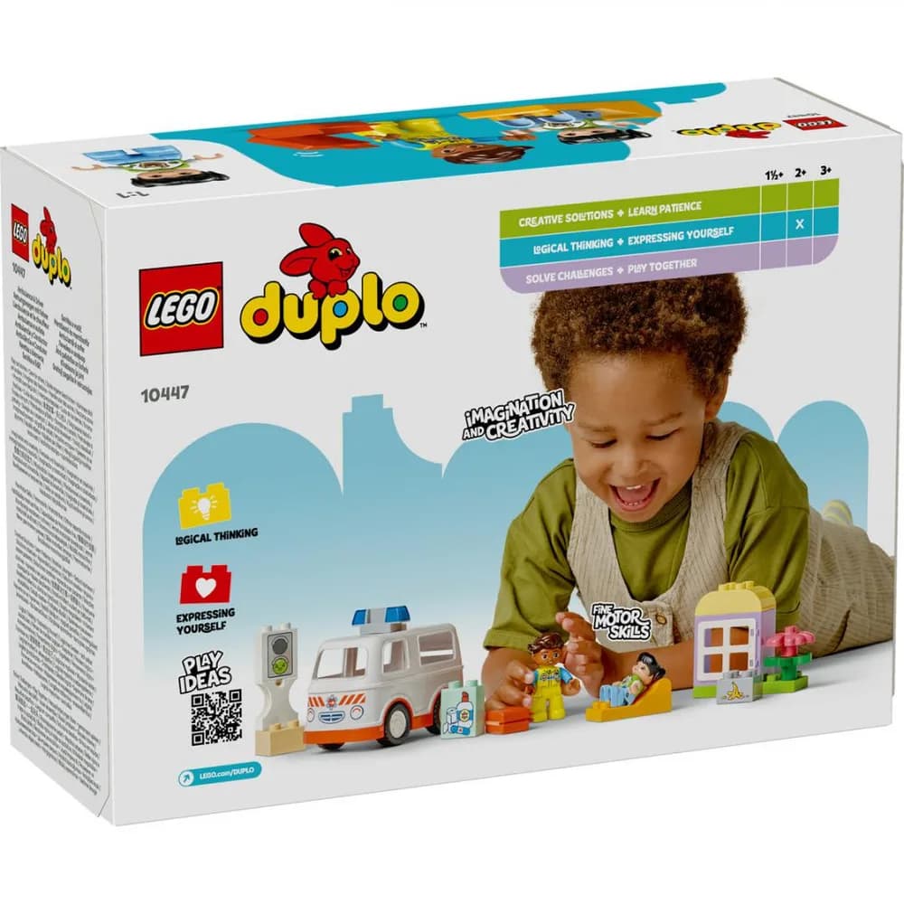 AMBULANTA SI SOFER, LEGO 10447 — miniatură