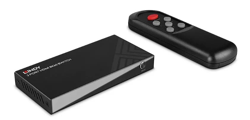 Switch HDMI 8K60 cu 3 porturi, Lindy 38369