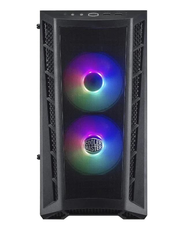 CARCASE Cooler Master MasterBox MB311L ARGB with Hub, MATX,Mesh front bezel,U3x2,TG side panel,ARGB fanx2,w/ ARGB controller, "MCB-B311L-KGNN-S02" — miniatură